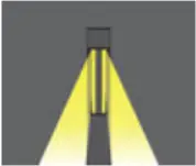 LED Lighting Full Feature Icons LED COB Anti-Glare Dimming Through Wiring Upward Light